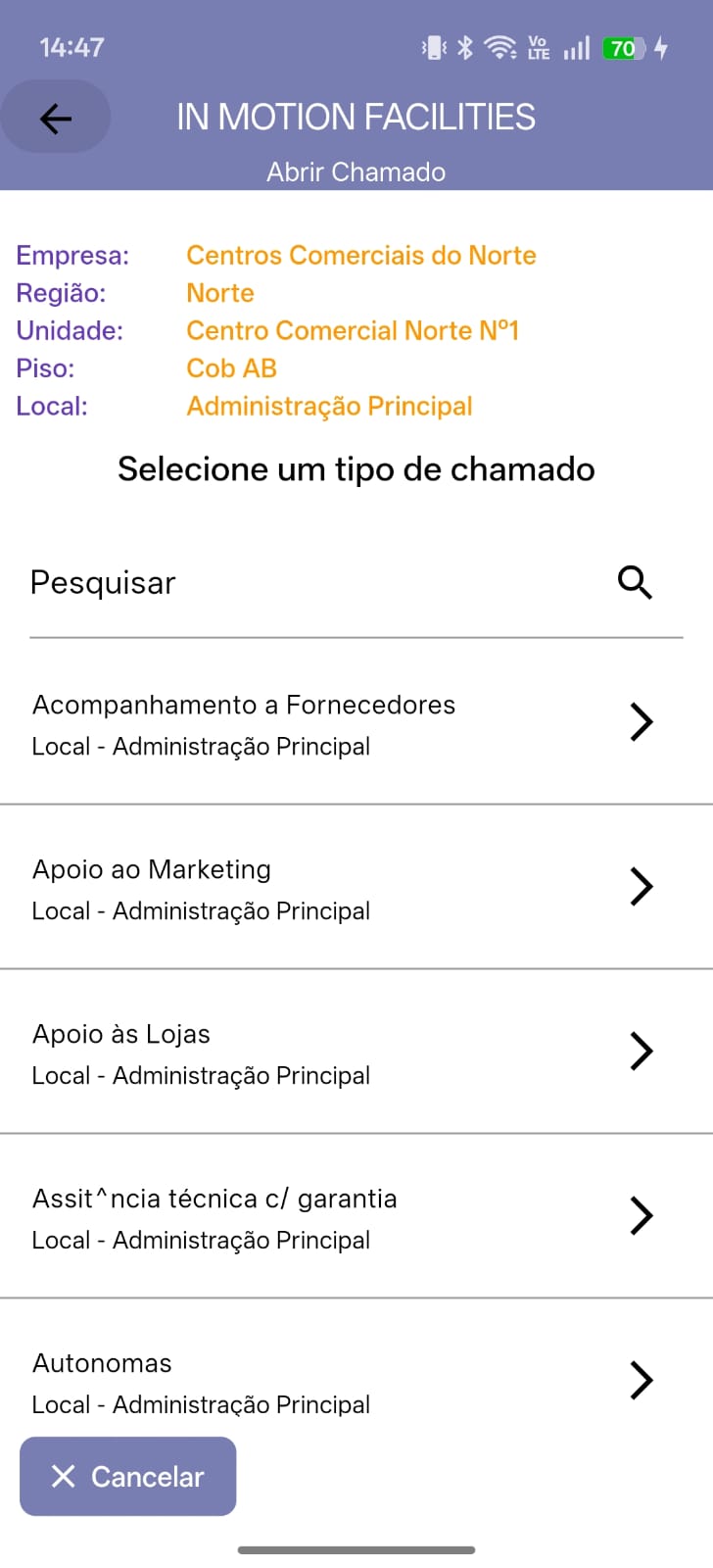 Select the ticket type